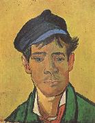 Vincent Van Gogh Young Man with a Cap (nn04) USA oil painting artist
